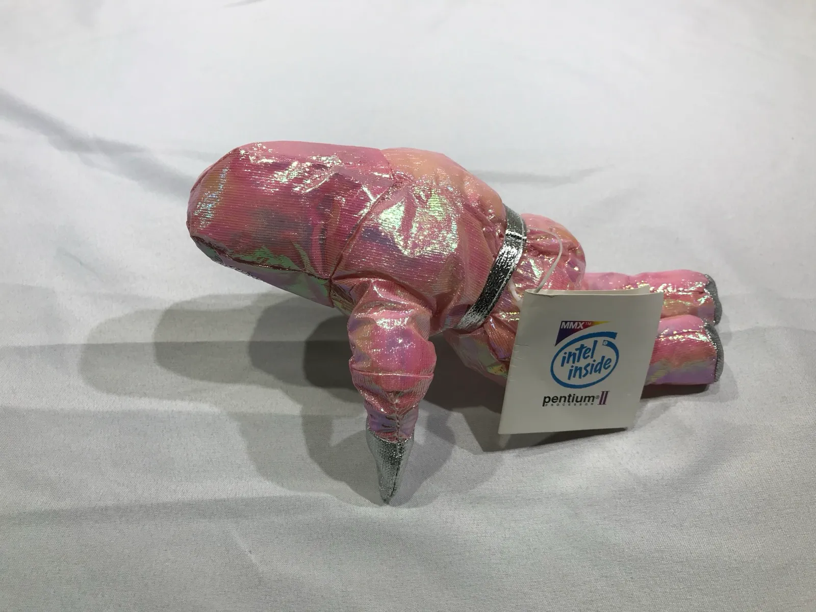 Intel Pentium II BunnyPeople Collectible Plush Toy Iridescent Pink - Gallery Image 5