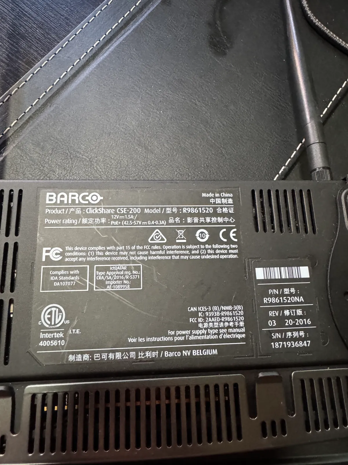 Crestron 4K DM & Barco ClickShare Commercial AV Installer Bulk Job Lot - Gallery Image 5